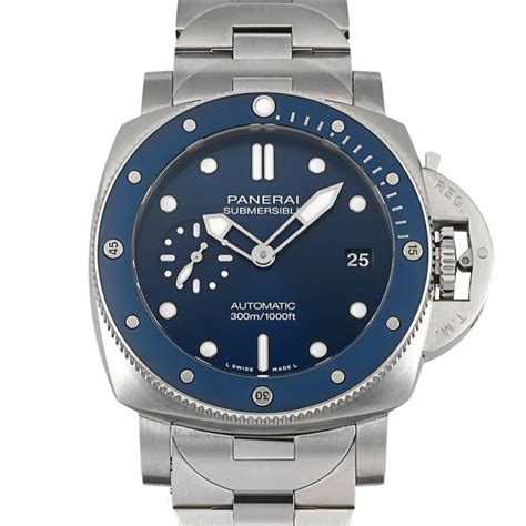 Panerai Submersible Stainless Steel PAM02068 .